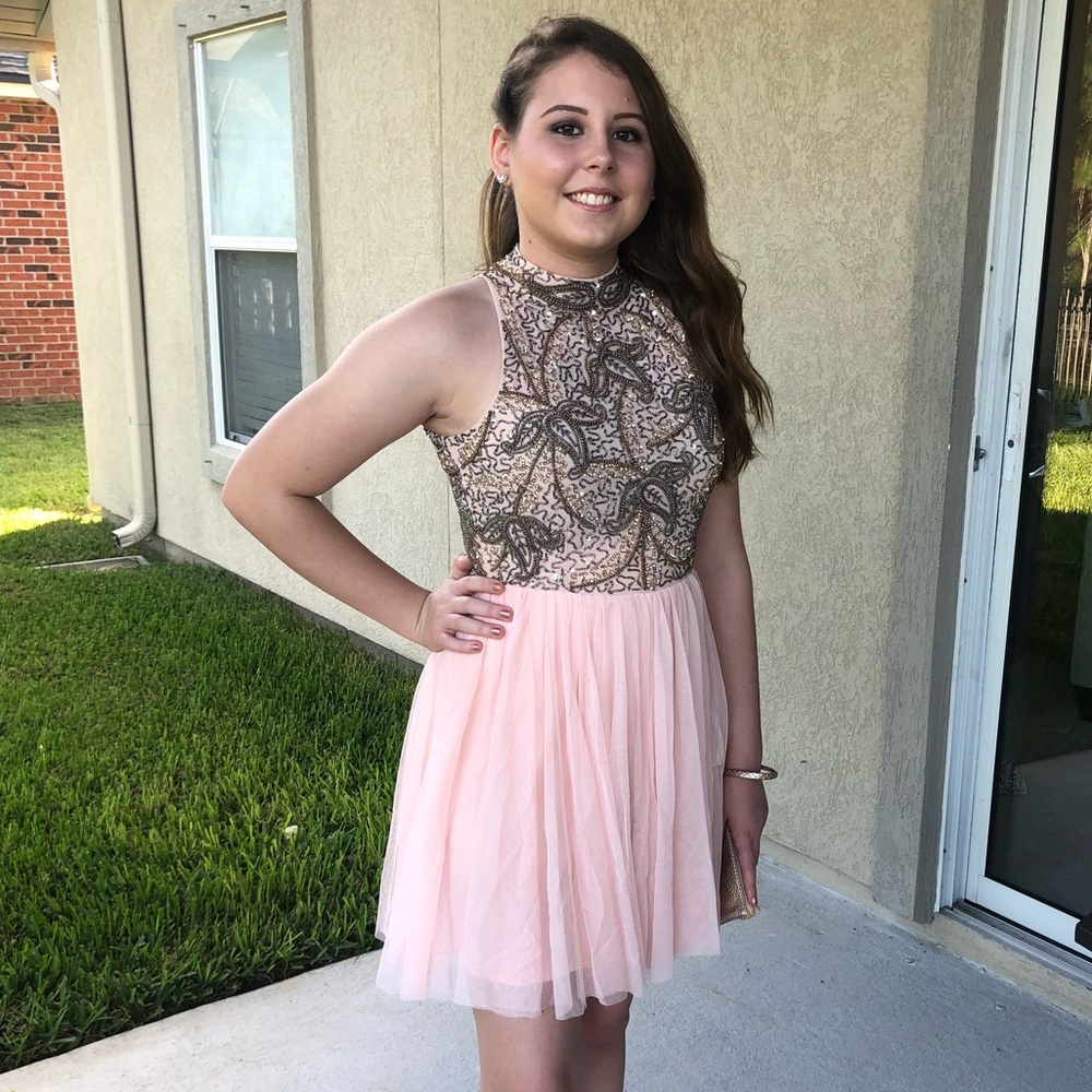 Lace & Beads HCO dress!EUC